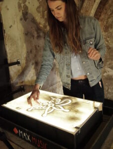 workshop ideeën met zandkunst