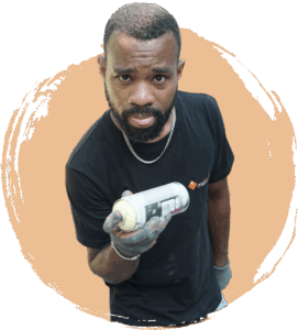 workshop voor mannen zoals graffiti leren spuiten