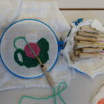 Tuften Workshop op school