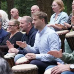 djembe workshop voor grote groep