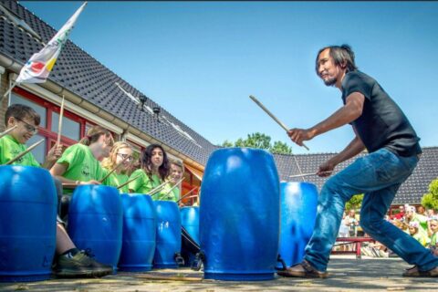 Streetbeats Workshop voor groepen kinderen op locatie