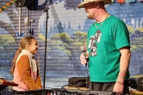 jaap slingeraap muziek workshop voor kinderen
