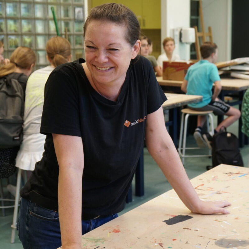 Workshopleidster Linda