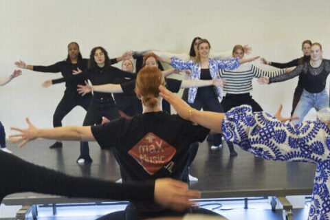 Moderne Dans Workshop op locatie voor groepen jongeren