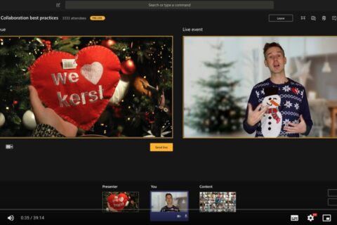 Online kerstvoorstelling Nepsneeuw