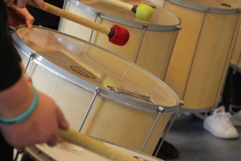 Percussie Workshop op locatie voor groepen