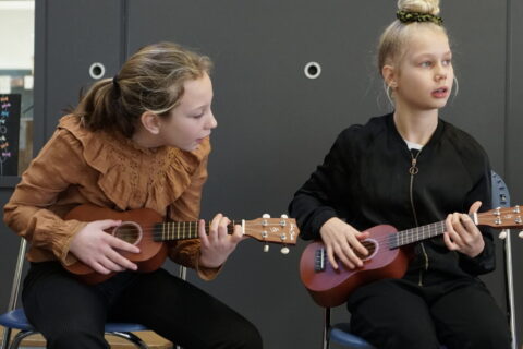 Ukelele Workshop op locatie voor groepen kinderen